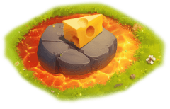 Cratera de Lava — armadilha no Ratinho da Sorte